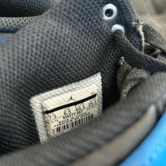 2014 Nike Air Jordan 1 KO royal high size 7.5M/9W Duke colorway - Picture 8 of 8